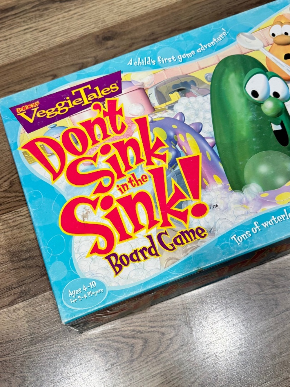 VeggieTales Don't Sink in the Sink Game Talicor Complete Working Vintage 1999
